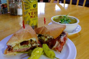 June Bug Cafe Lunch Hot Sandwich