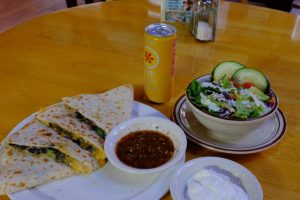 June Bug Cafe Lunch Quesadilla