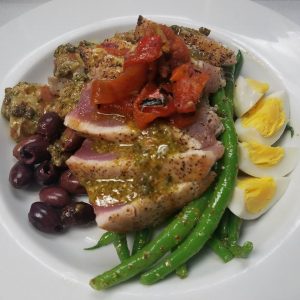 June Bug Cafe tuna nicoise