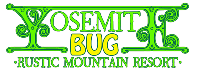 Yosemite Bug Rustic Mountain Resort Logo